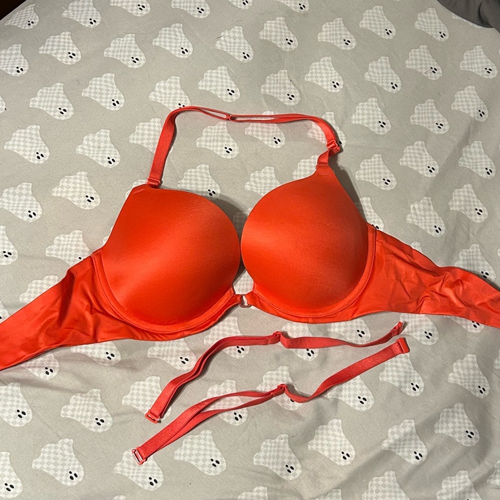 Vibrant Red Women's Bra